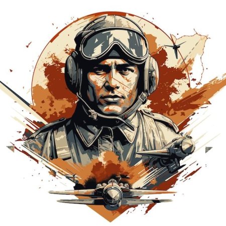 Военные лётчики рисунки