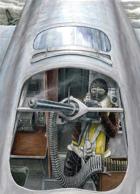 Пулемет на самолете