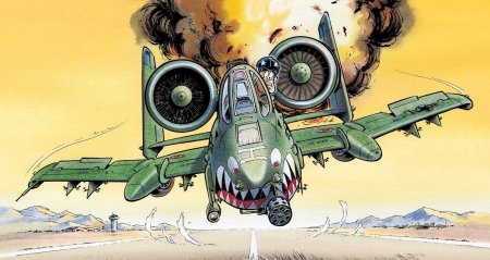 A 10 thunderbolt и пилот