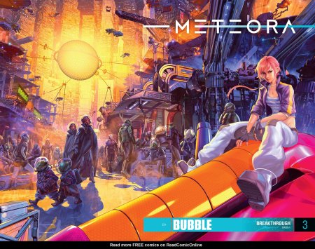Bubble comics метеора обложки