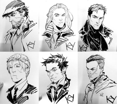 Наброски комиксов