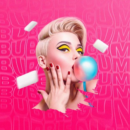 Девушка с жвачкой