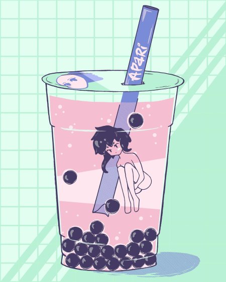Напиток bubble tea