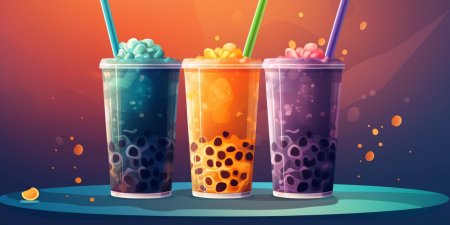Bubble milk tea