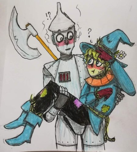 Волшебник изумрудного города страшила и железный дровосек