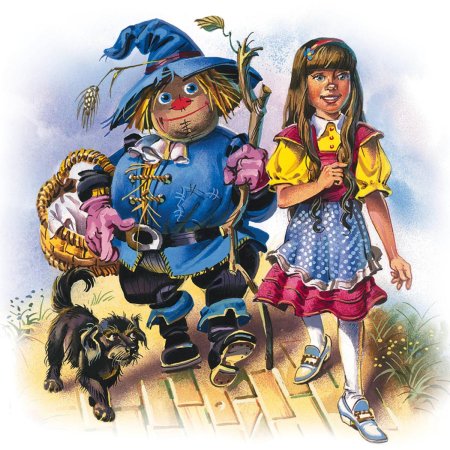 Элли изумрудный город страшила