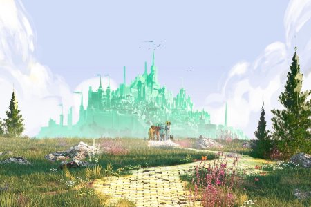 Волшебник изумрудного города само царство