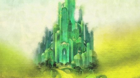 Волшебник изумрудного города замок изумрудный