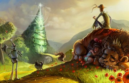 Элли волшебник изумрудного города арт