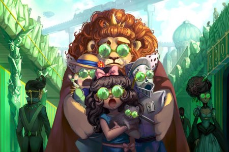 Волшебник изумрудного города арт