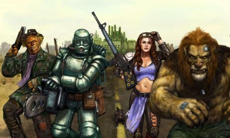 Компаньоны fallout 2 арт