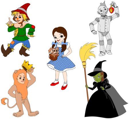 Персонажи волшебник изумрудного города