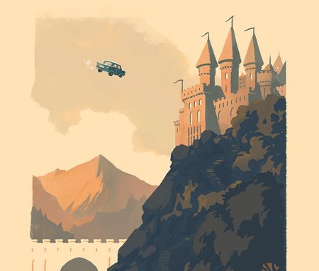 Иллюстрации гарри поттер