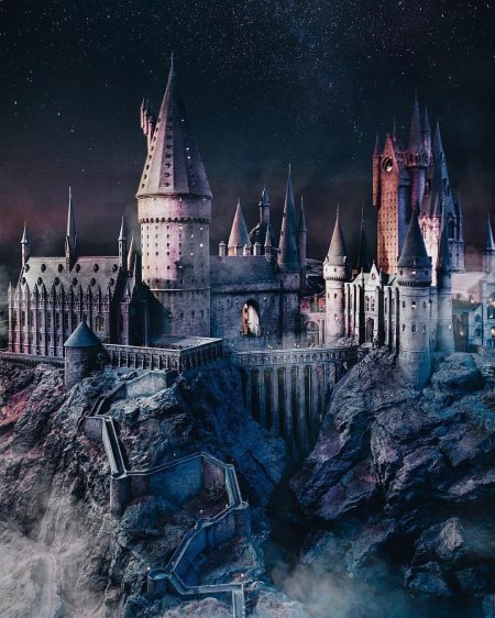 Хогвартс из гарри поттера