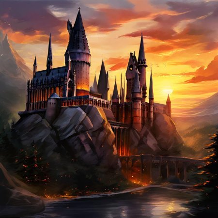 Гарри поттер замок