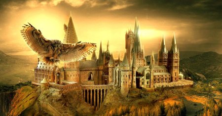 Алмазная мозаика хогвартс гарри поттер