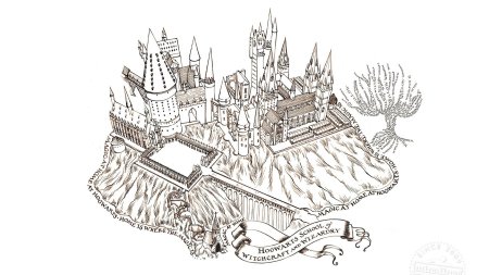 Гарри поттер замок хогвартс