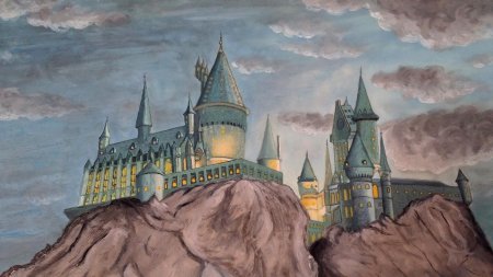 Замок хогвартс из гарри поттера