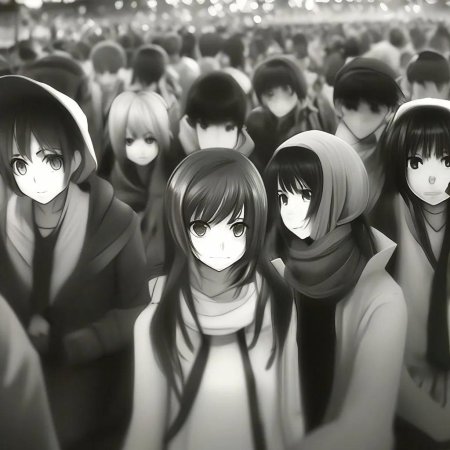 Аниме толпа