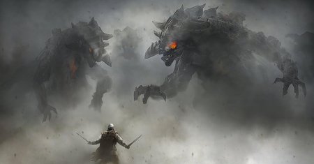 Герои против монстров