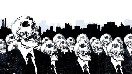 Череп скелет