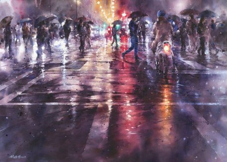 Художник lin ching che