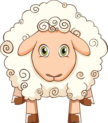 Овечки мультяшные