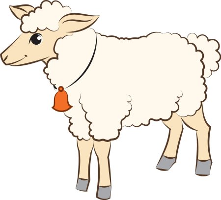 Баран рисунок для детей