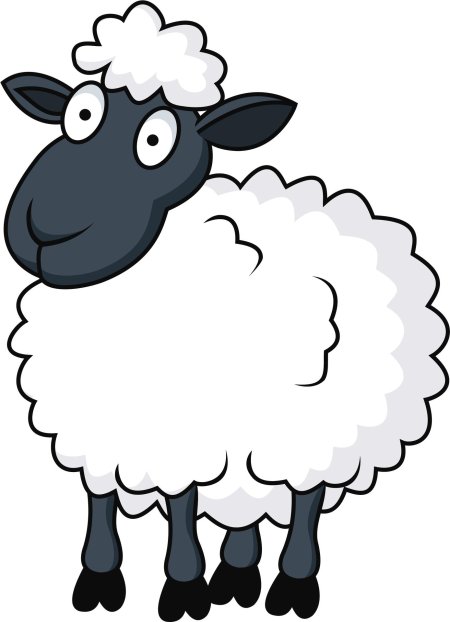 Мультяшный барашек