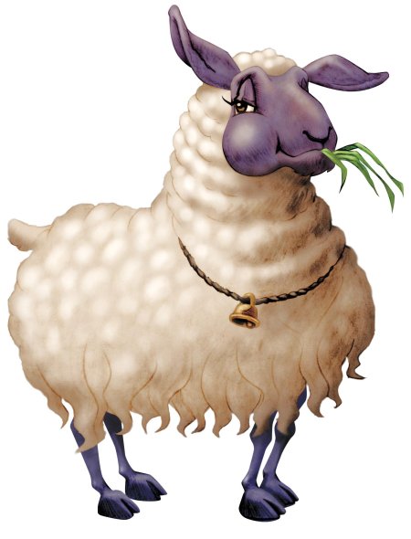 Барашек мультяшный