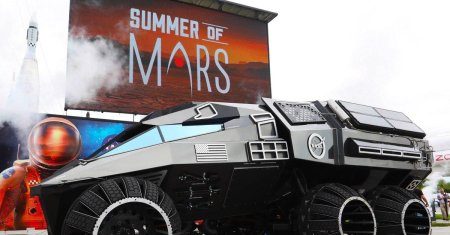 Mars rover concept vehicle