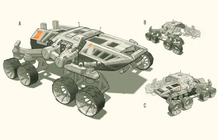 Ровер концепт марсоход