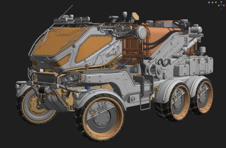 Марсоходы ровер sci-fi