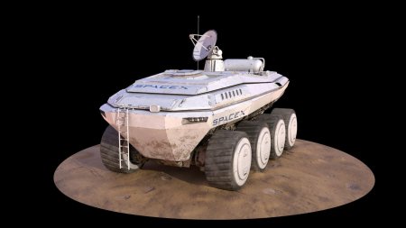 Автономный марсоход тинкеркад