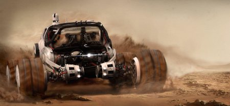 Концепт арт техника футуризм