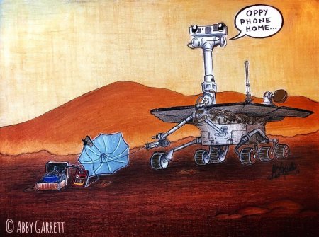 Комикс про марсоход оппортьюнити