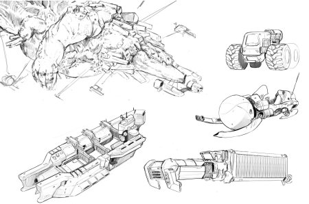 Космический корабль концепт