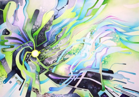 Оливер вернон абстракционизм