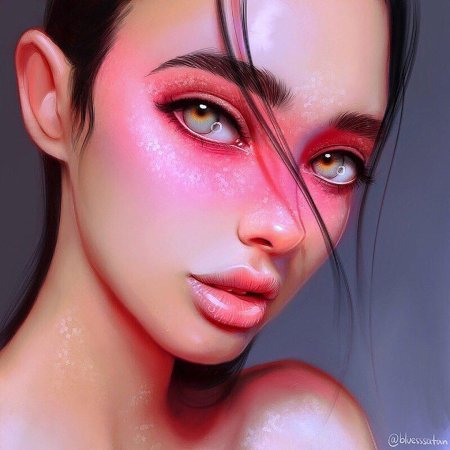 Procreate портреты джулия разумова