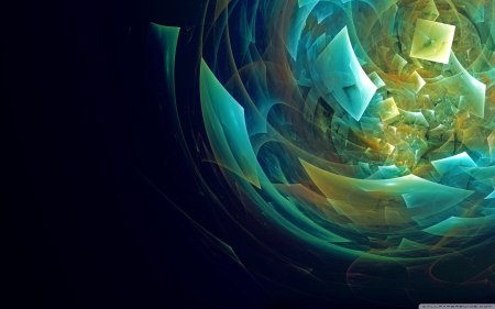 Абстракция осколки