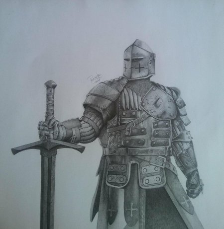 Рисунки рыцарей