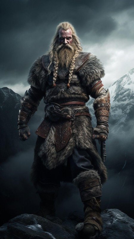 Викинг воин