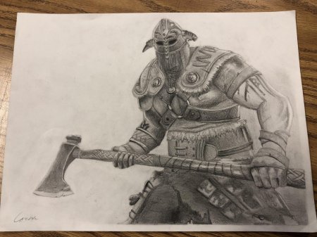 Рисунок викинг