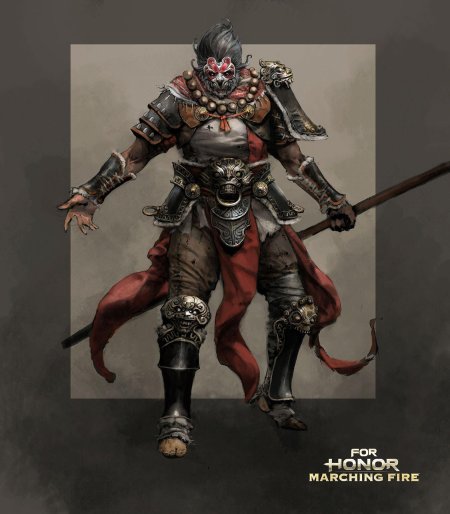 For honor самураи концепт арт