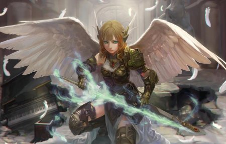 Арты военных с ангелами