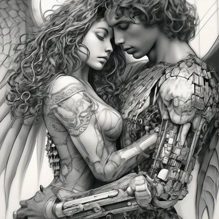 Демон обнимает