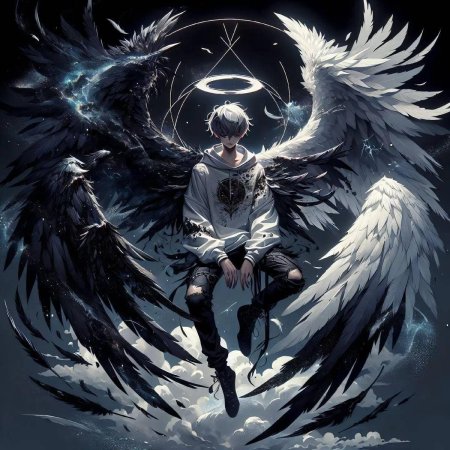 Арт падший ангел