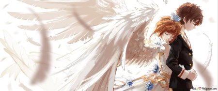 Ангел аниме парень