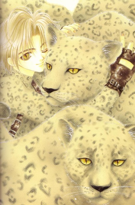 Леопард аниме