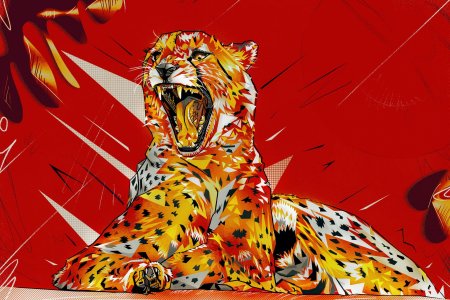 Огненный гепард